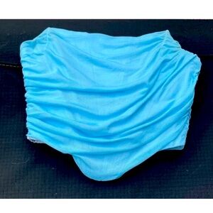 Strapless Bustier Baby Blue